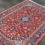 Persian Kashan Rug | 4' 6" x 6' 11" Rug the Rock