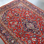 Persian Kashan Rug | 4' 6" x 6' 11" Rug the Rock