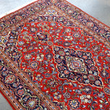 Persian Kashan Rug | 4' 6" x 6' 11" Rug the Rock