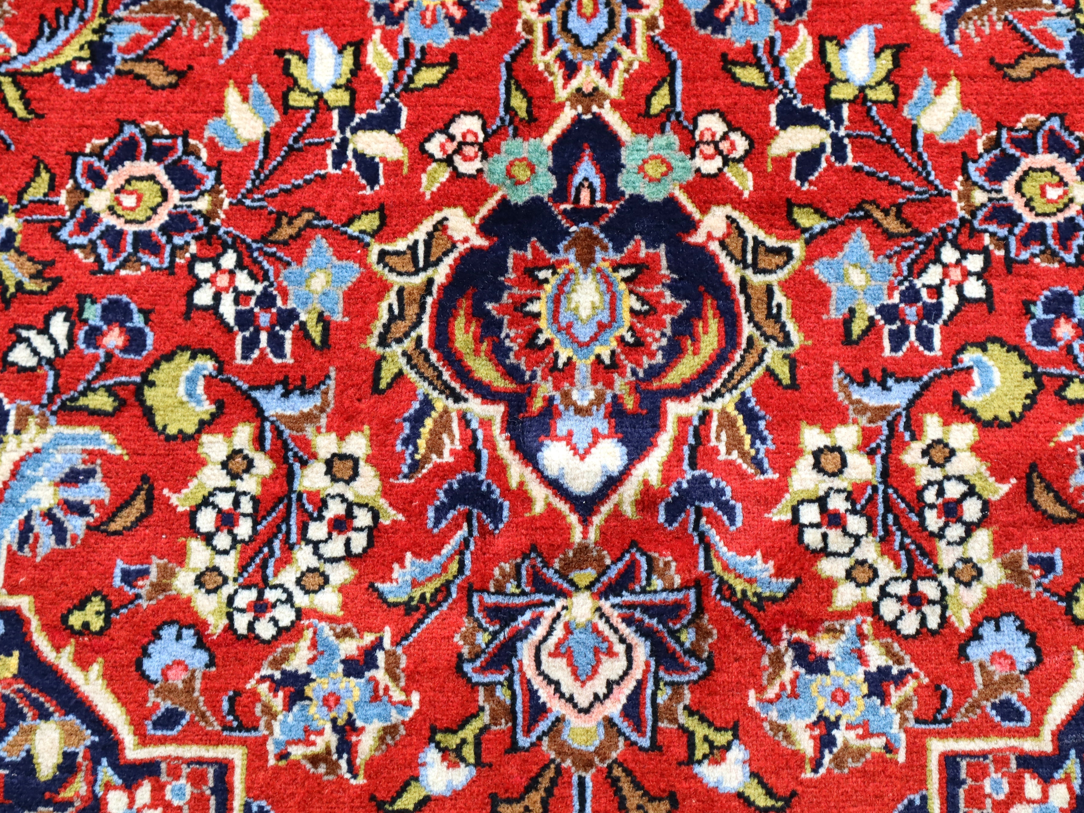 Persian Kashan Rug | 4' 6" x 6' 11" Rug the Rock