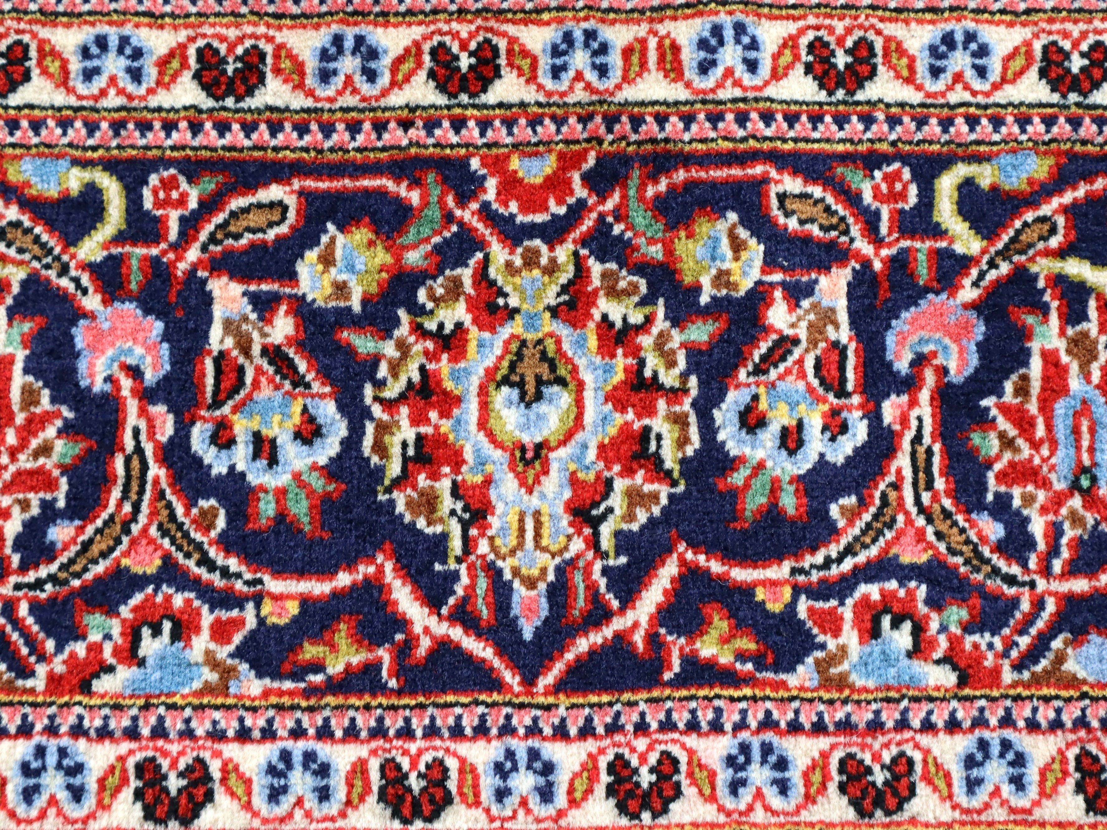 Persian Kashan Rug | 4' 6" x 6' 11" Rug the Rock