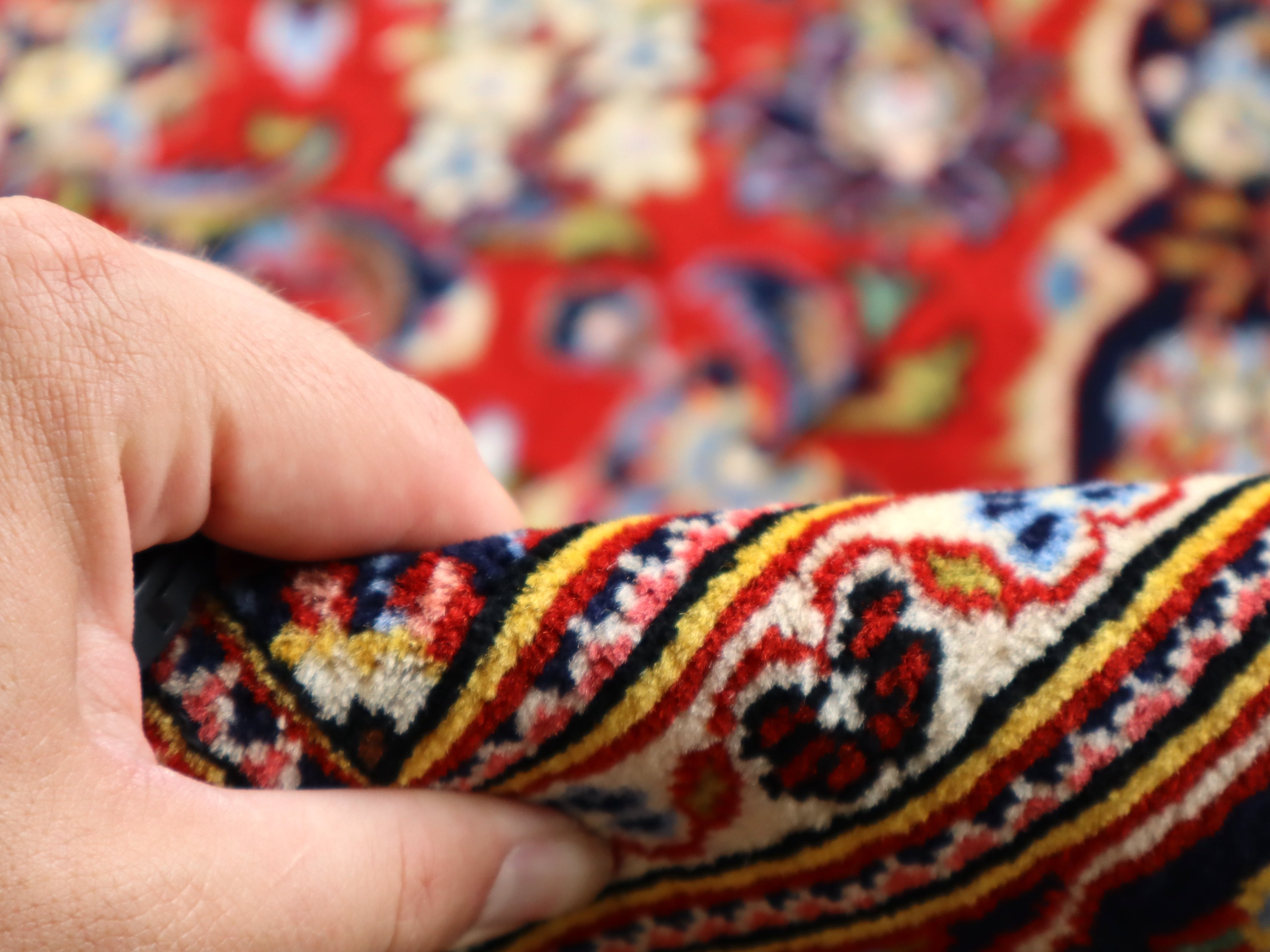 Persian Kashan Rug | 4' 6" x 6' 11" Rug the Rock
