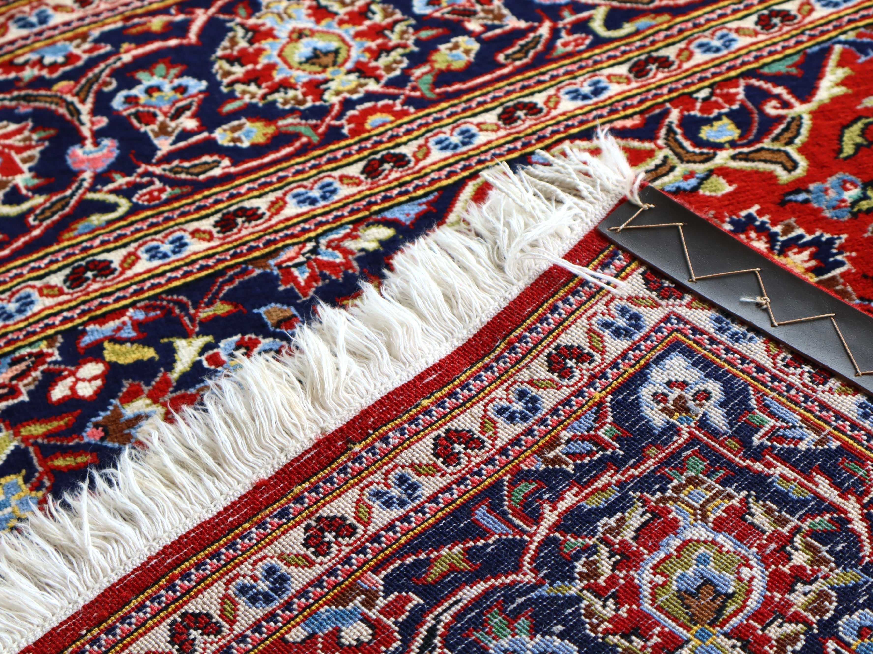 Persian Kashan Rug | 4' 6" x 6' 11" Rug the Rock