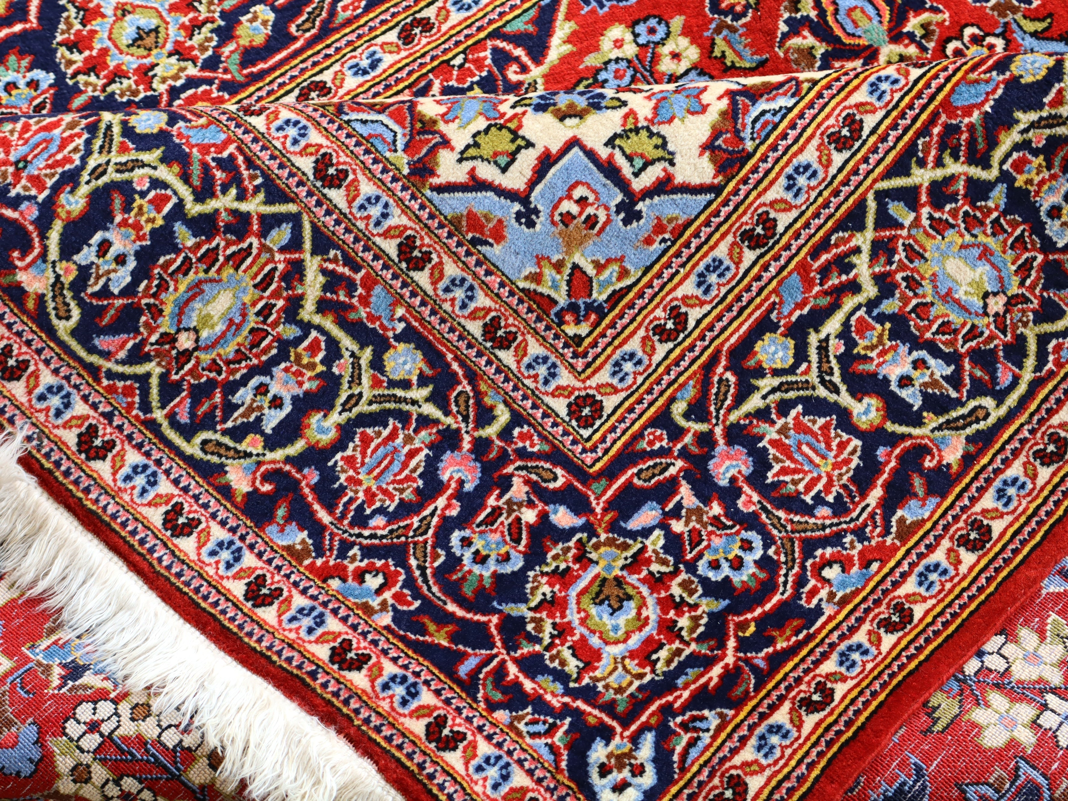 Persian Kashan Rug | 4' 6" x 6' 11" Rug the Rock