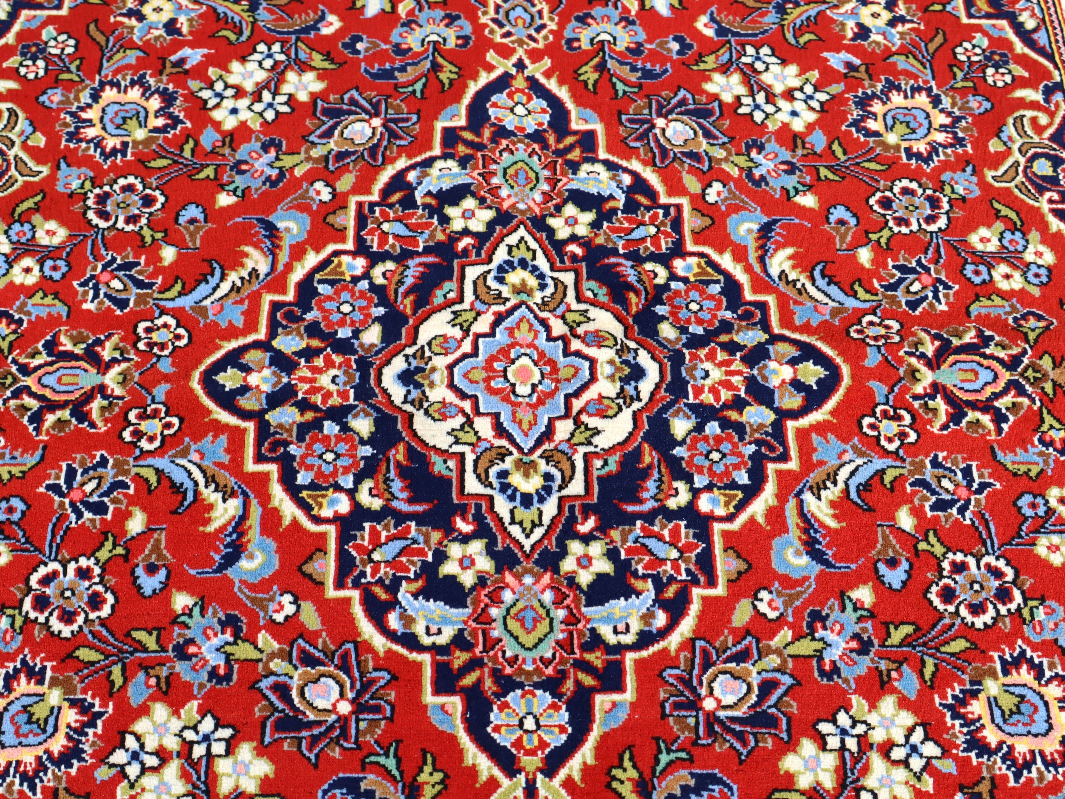 Persian Kashan Rug | 4' 6" x 6' 11" Rug the Rock