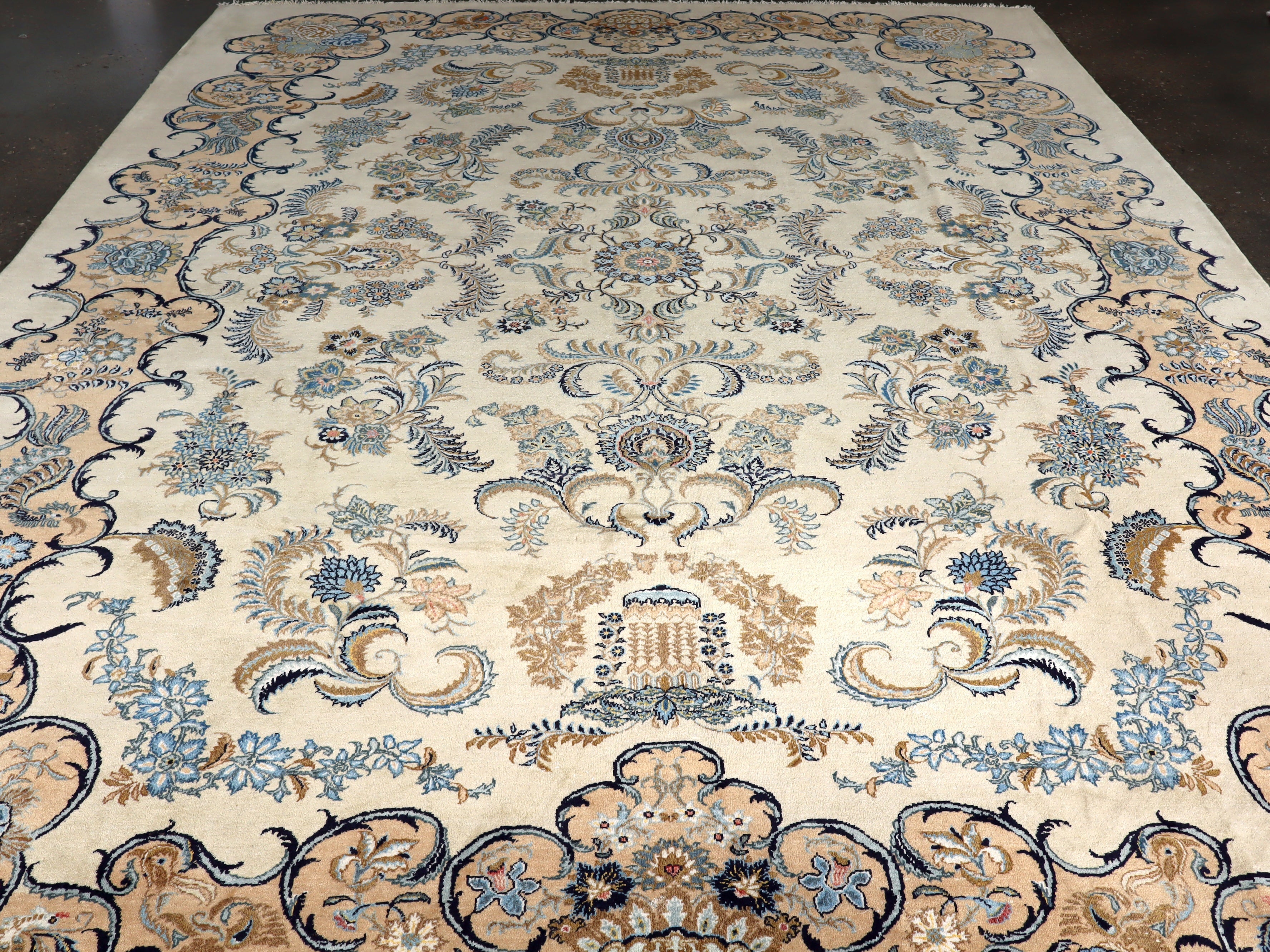 Persian Kashan Rug | 10' 2" x 13' 1" Rug the Rock