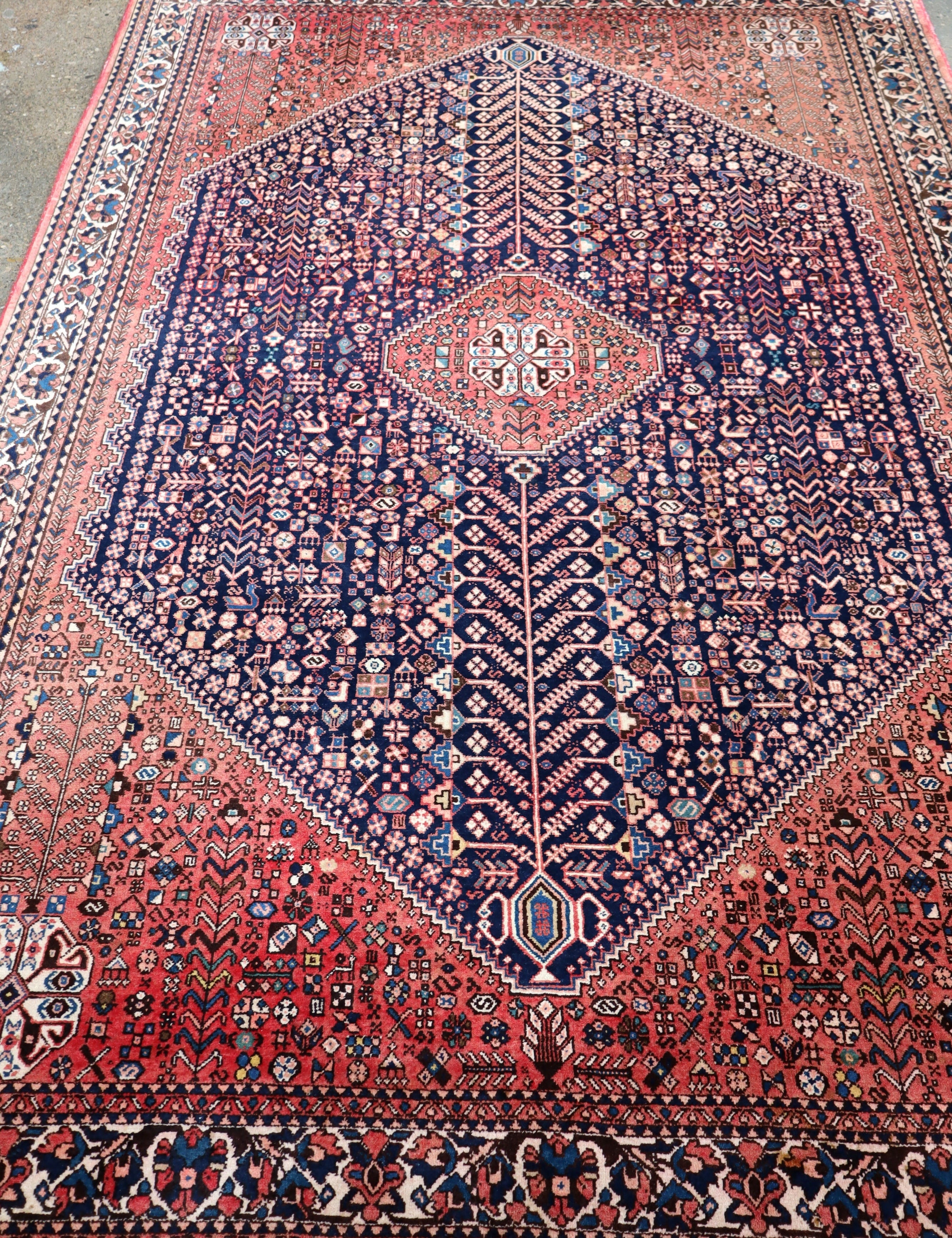 Persian Abadeh Rug | 6' 7" x 10' 0" Rug the Rock