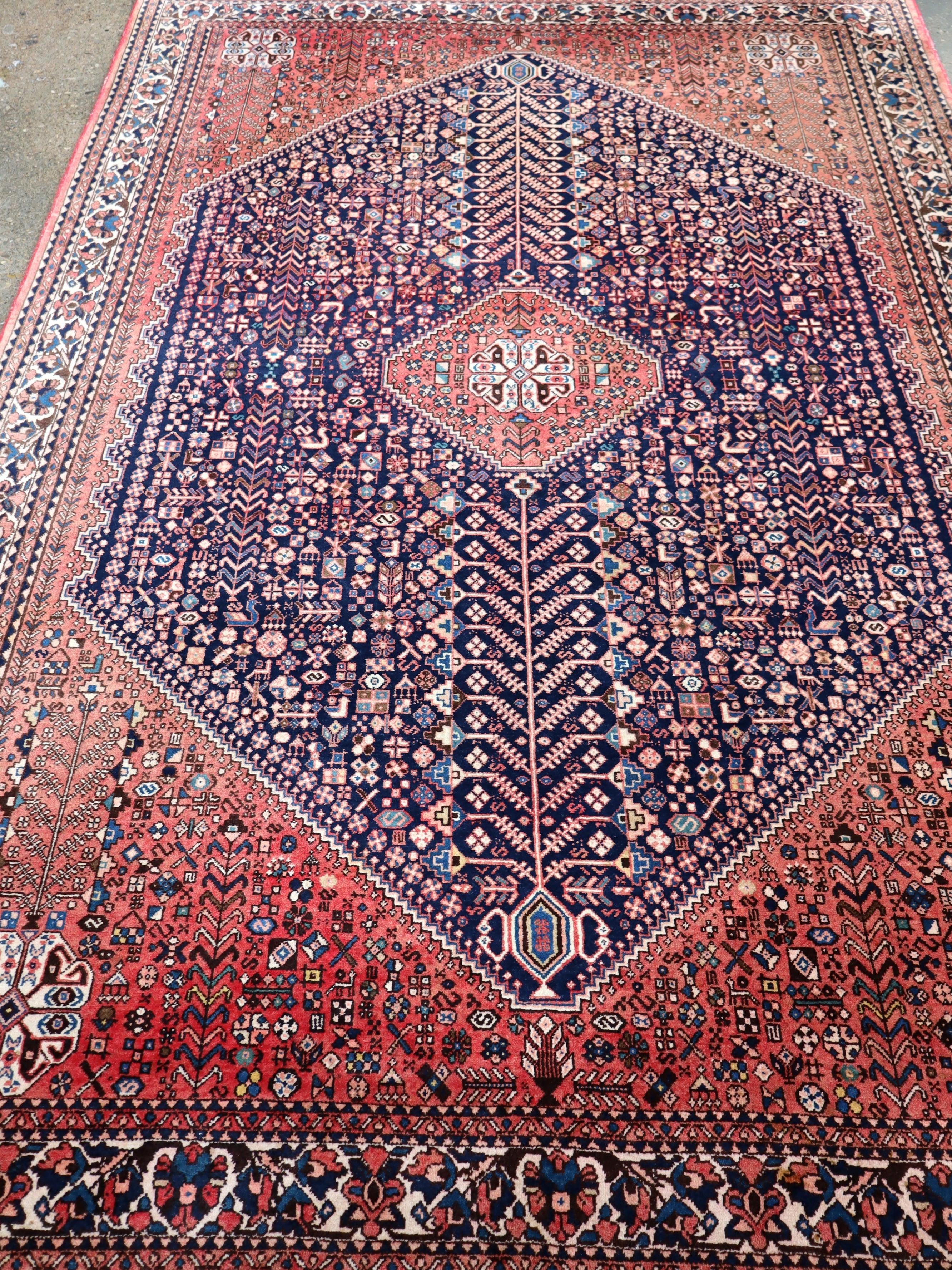 Persian Abadeh Rug | 6' 7" x 10' 0" Rug the Rock