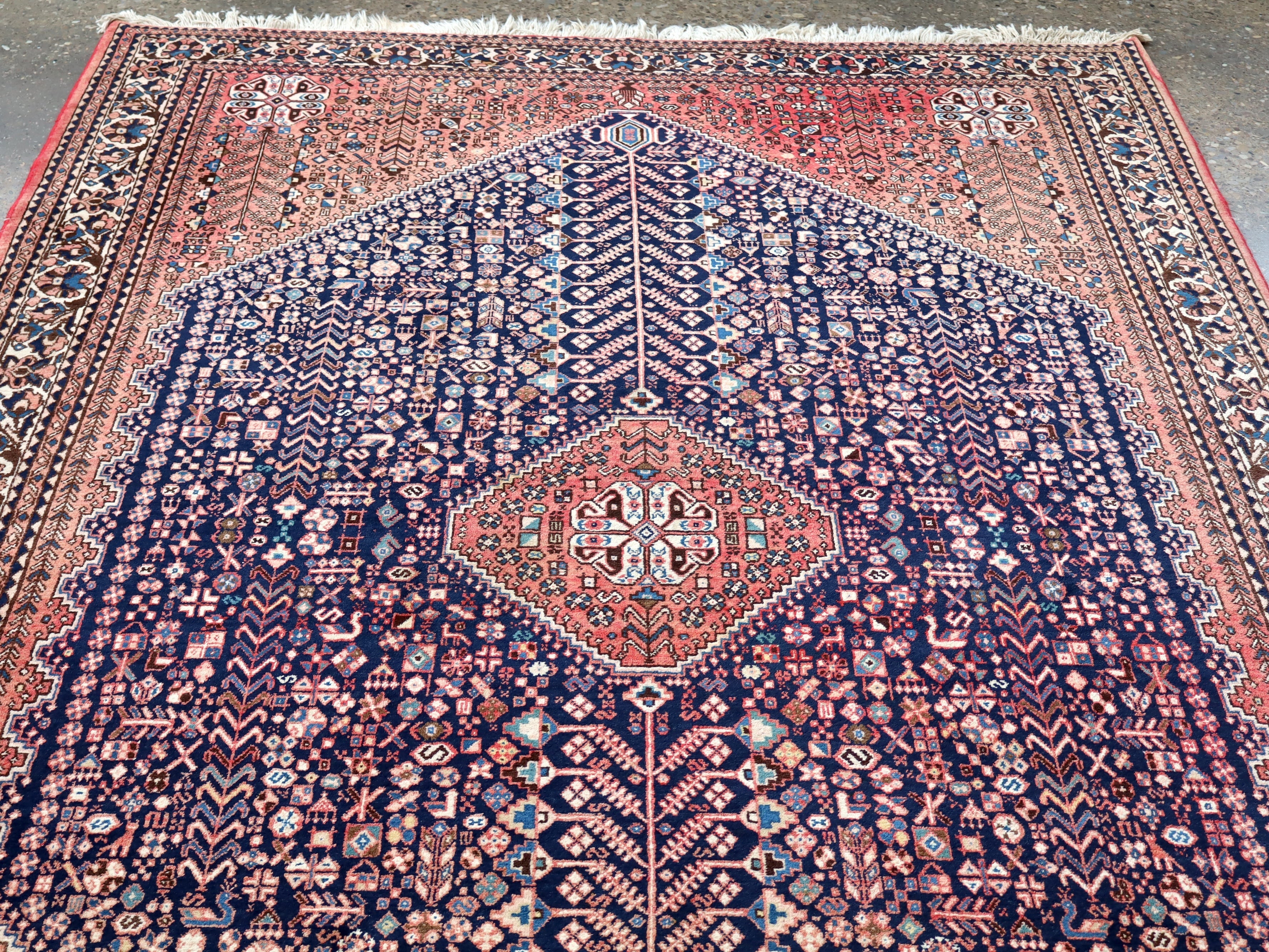 Persian Abadeh Rug | 6' 7" x 10' 0" Rug the Rock