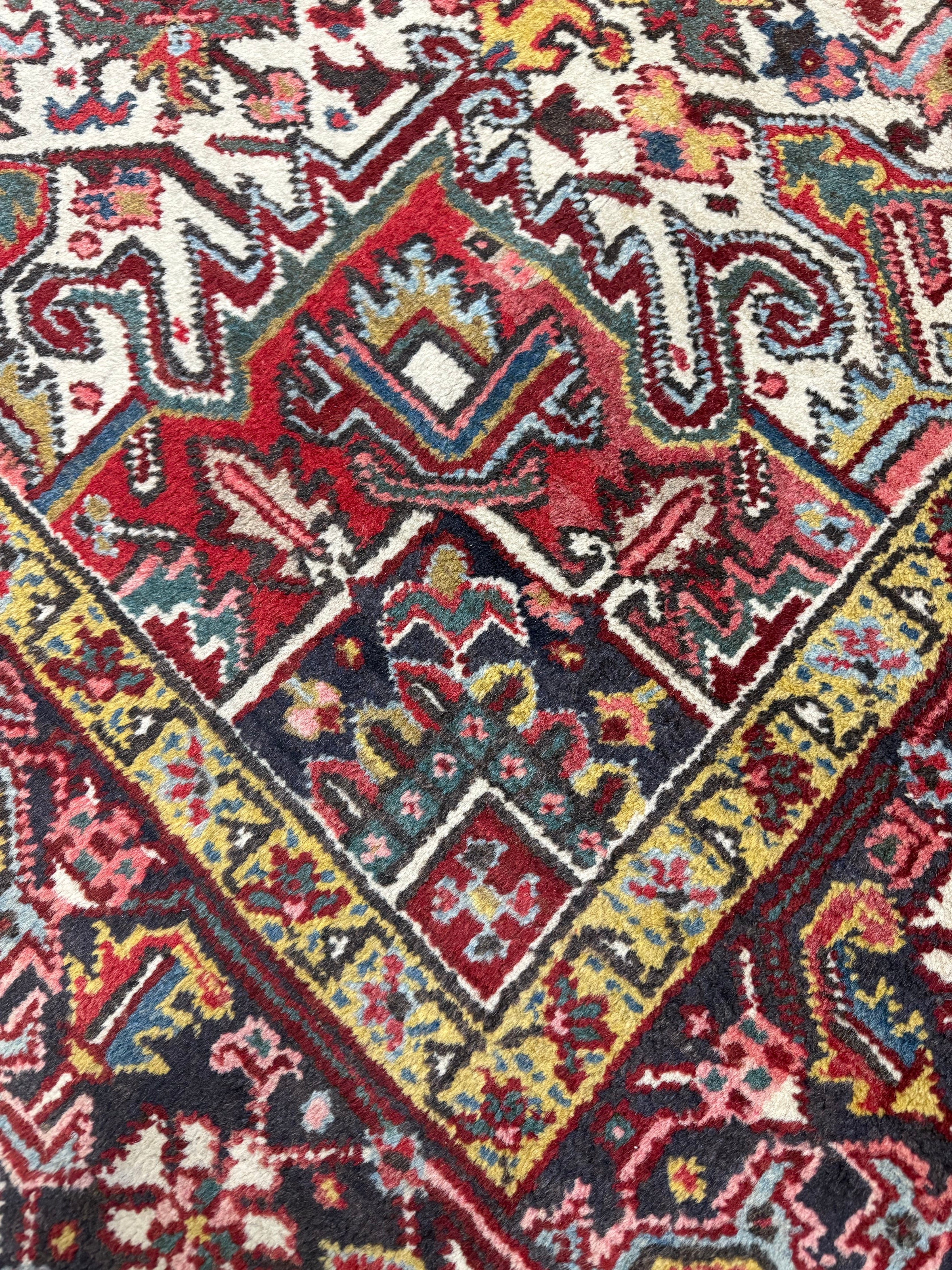Vintage Bakhshayesh Rug. Original rug photograph; SKU NH142844; source IMG_7936.