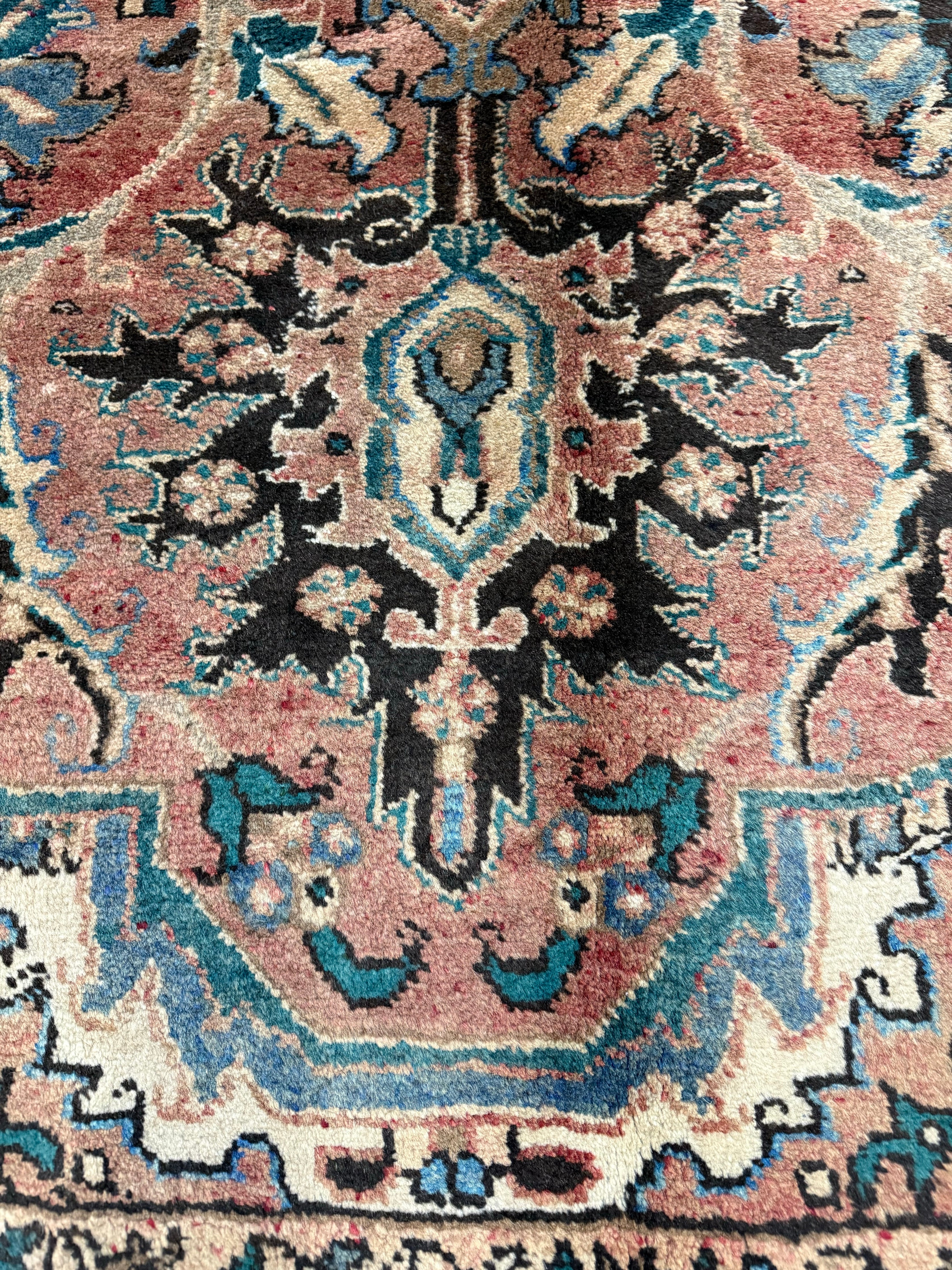 Vintage Sharabian Rug. Original rug photograph; SKU NH144817; source IMG_7999.