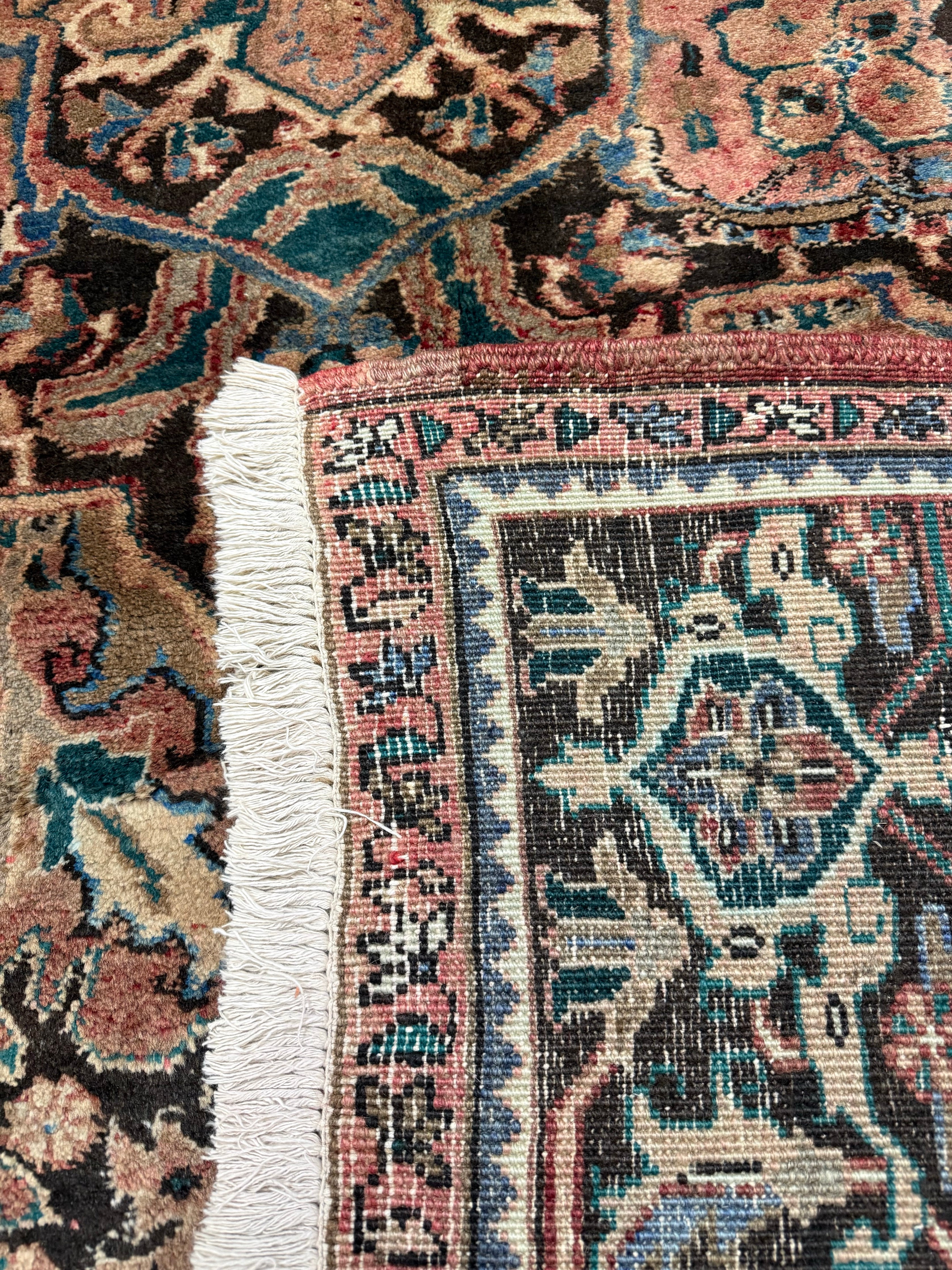 Vintage Sharabian Rug. Original rug photograph; SKU NH144817; source IMG_8003.