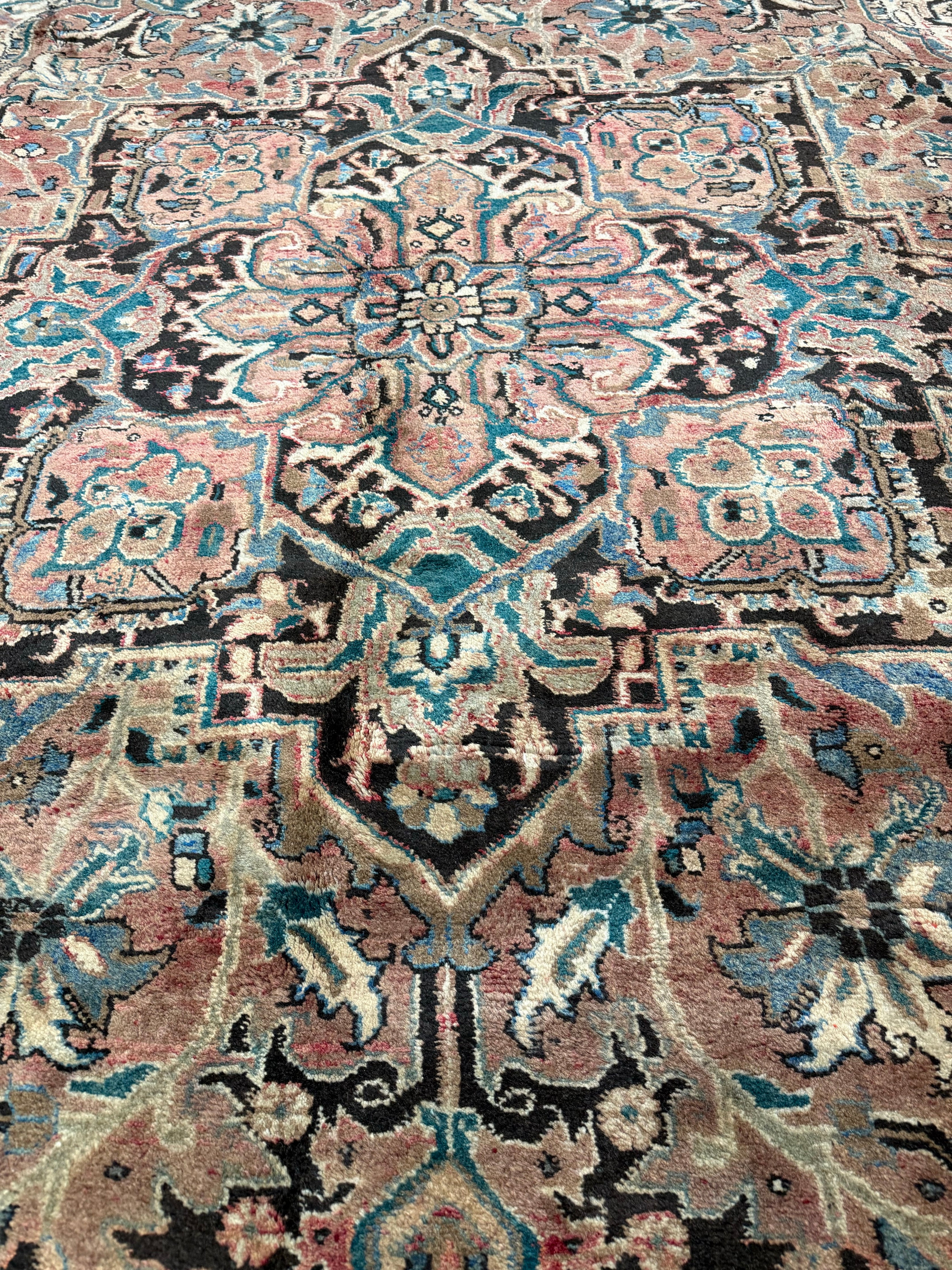 Vintage Sharabian Rug. Original rug photograph; SKU NH144817; source IMG_8008.