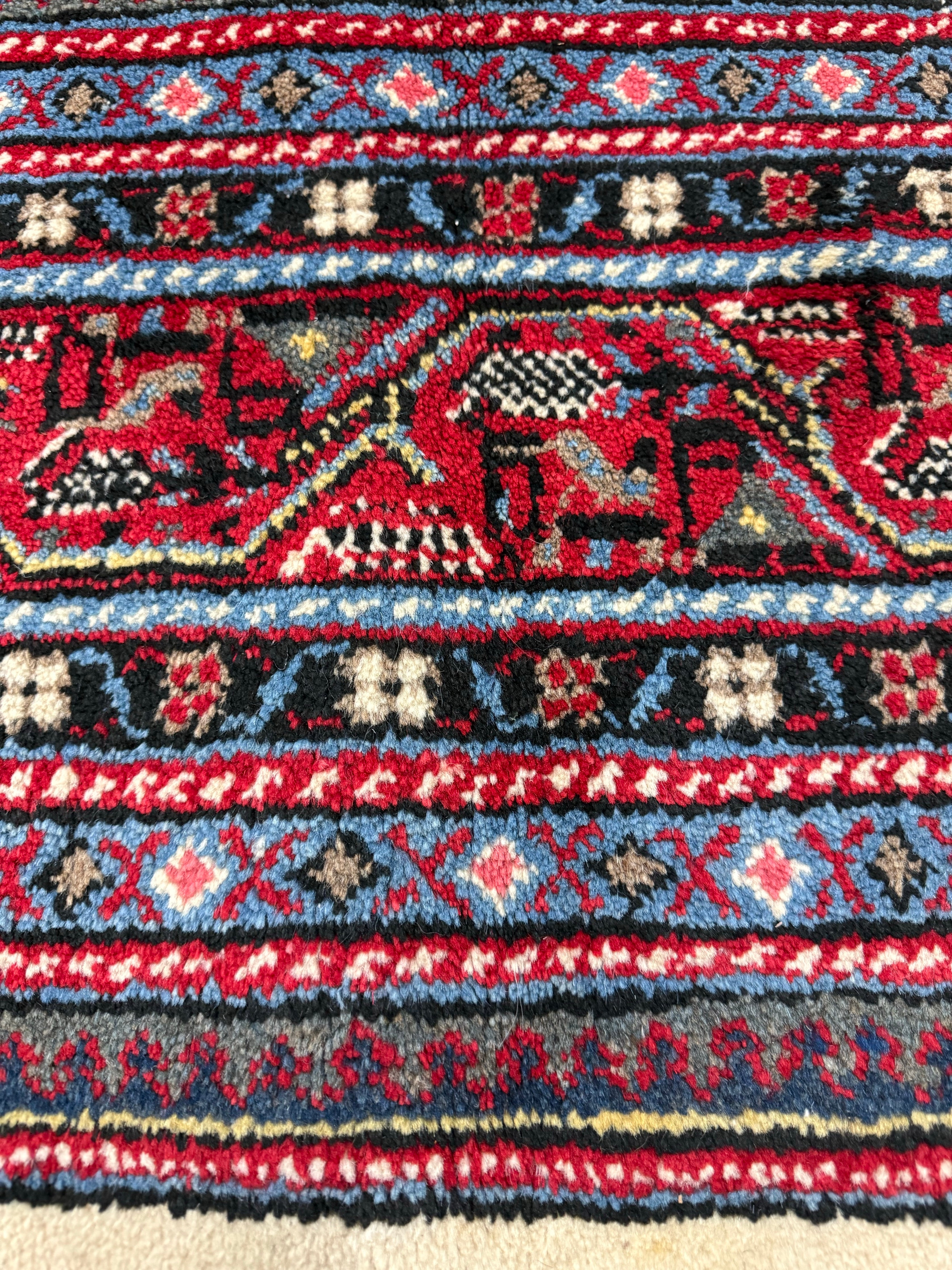 Vintage Arak Boteh Mir Rug. Original rug photograph; SKU PP100232; source IMG_7862.