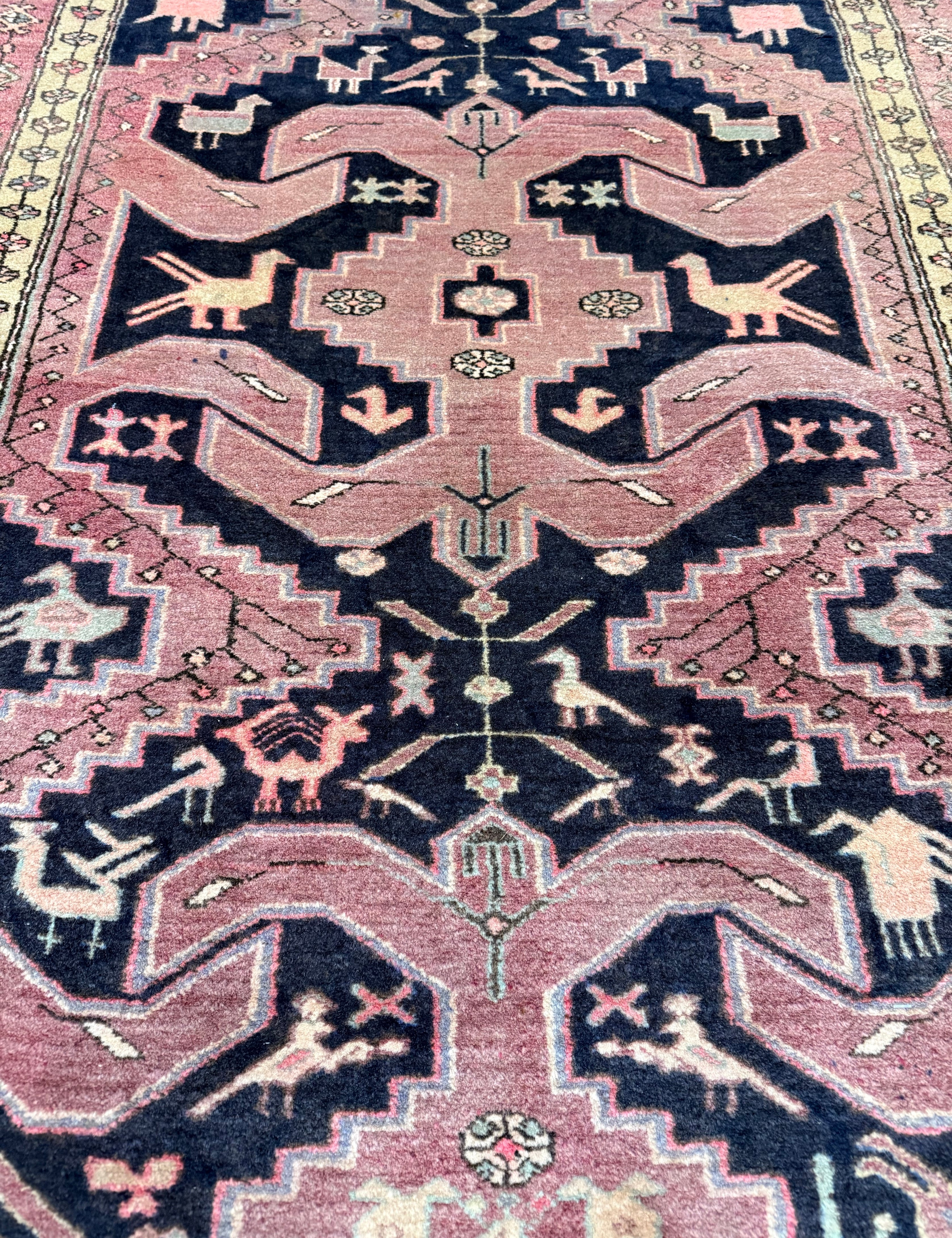 Persian Meshgin Runner. Original rug photograph; SKU PP101376; source IMG_7456.