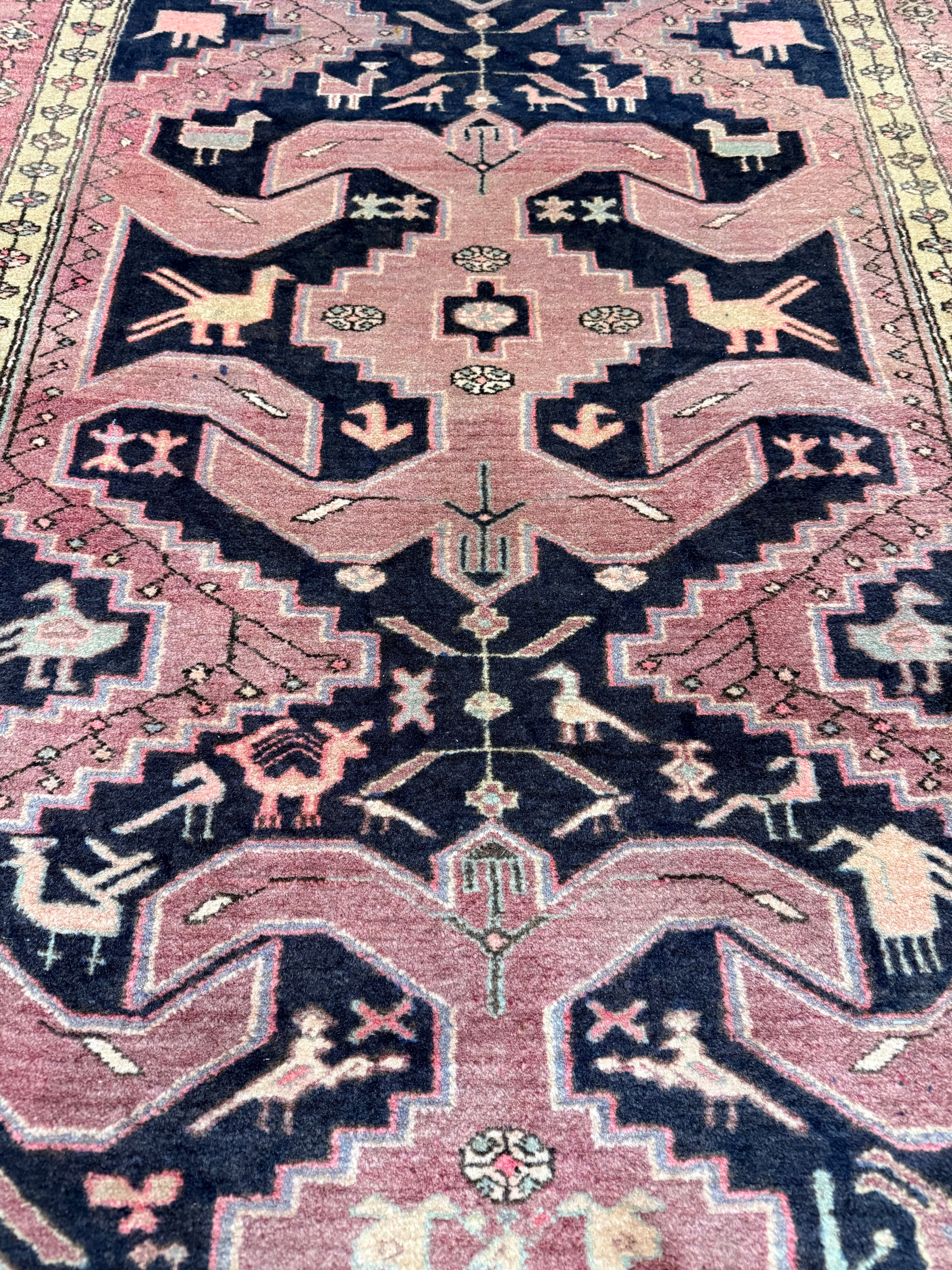 Persian Meshgin Runner. Original rug photograph; SKU PP101376; source IMG_7456.