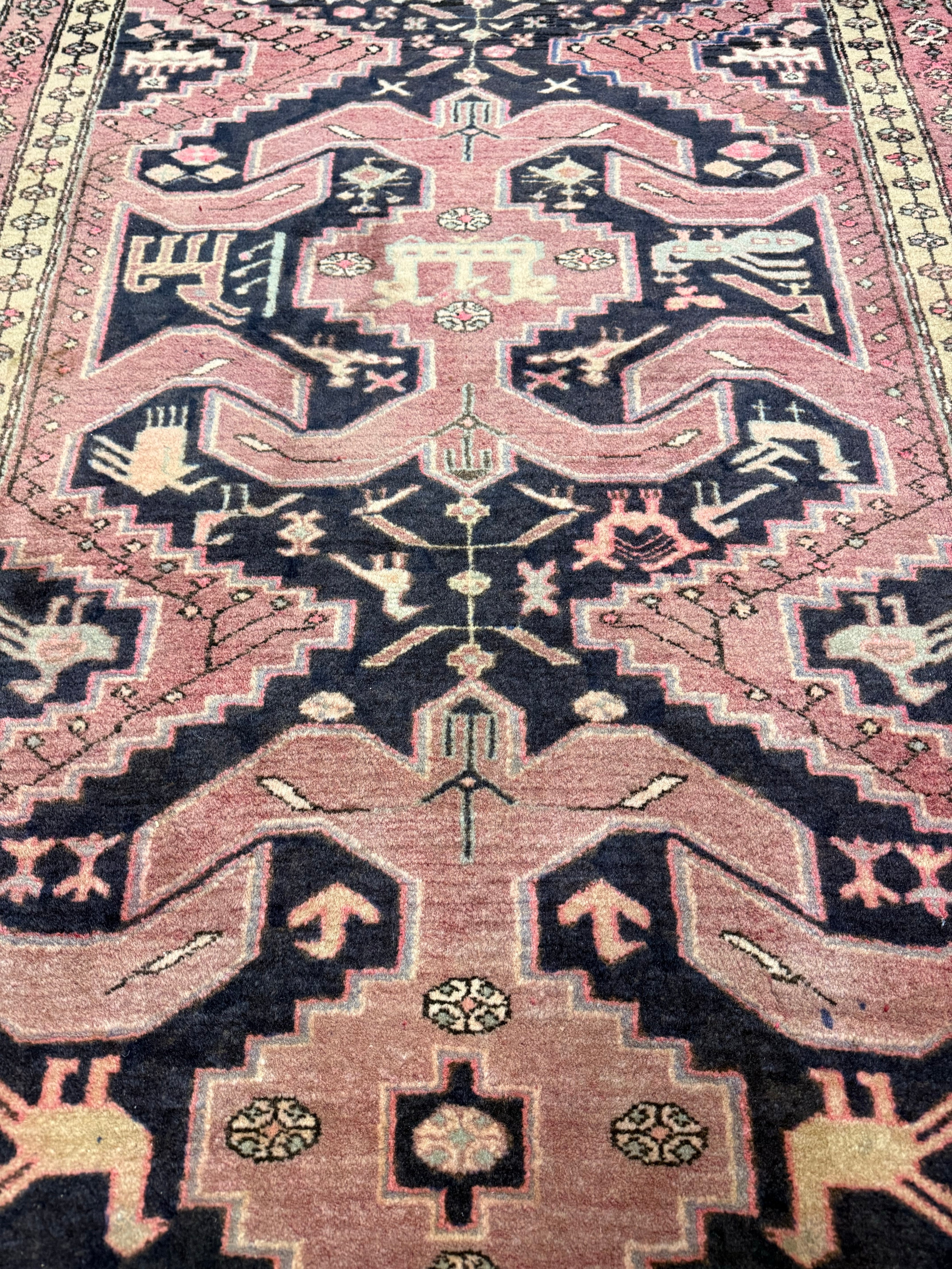 Persian Meshgin Runner. Original rug photograph; SKU PP101376; source IMG_7468.