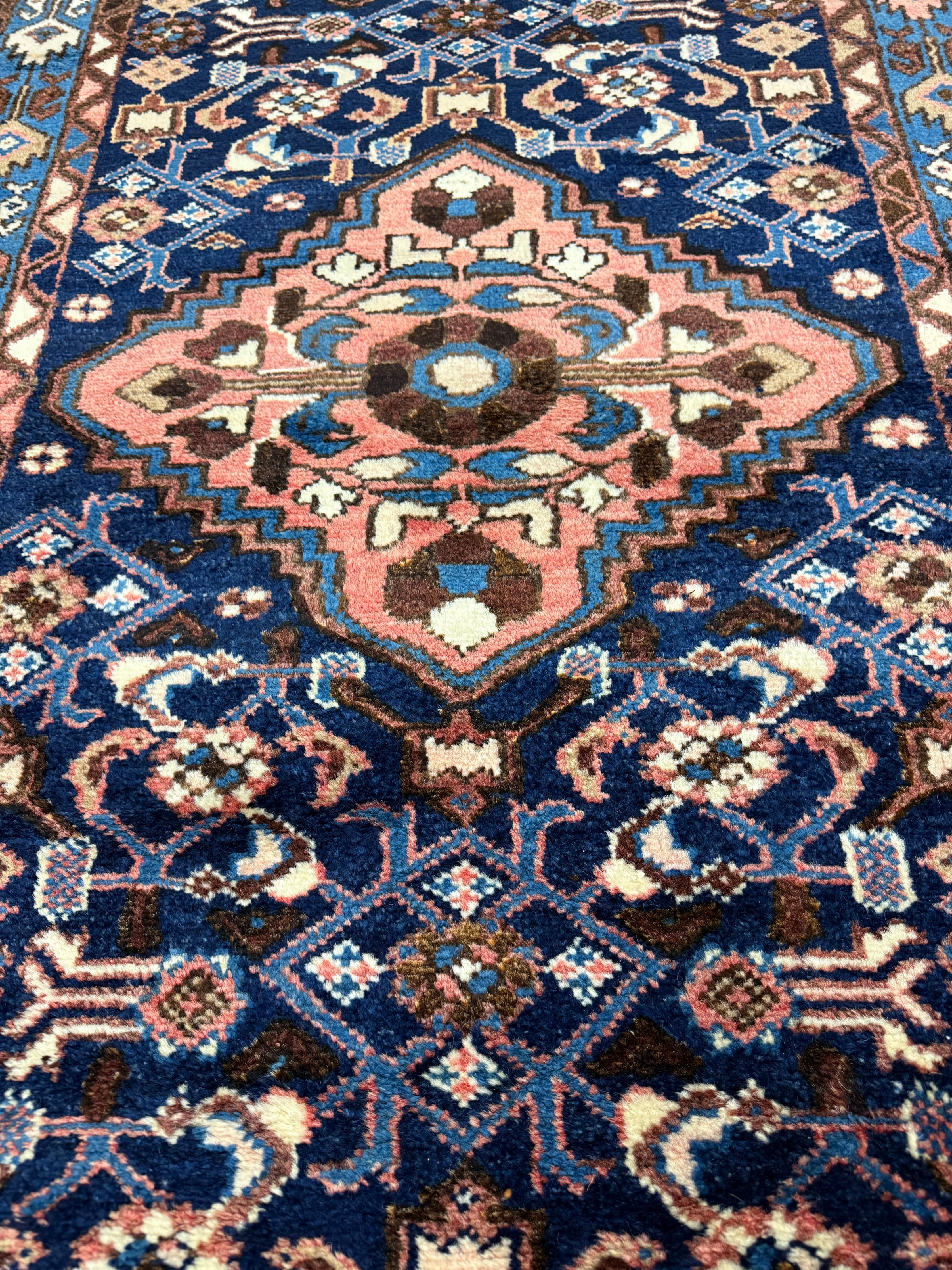 Vintage Hamadan Runner. Original rug photograph; SKU PP101392; source IMG_7670.