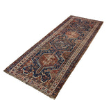 Vintage Quchan Kurdish Wool Runner. Edited documentary rug photograph; SKU PP 105737; source IMG_7472.