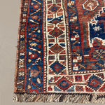Vintage Quchan Kurdish Wool Runner. Edited documentary rug photograph; SKU PP 105737; source IMG_7473.