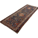 Vintage Quchan Kurdish Wool Runner. Edited documentary rug photograph; SKU PP 105737; source IMG_7483.