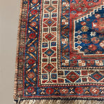 Vintage Quchan Kurdish Wool Runner. Edited documentary rug photograph; SKU PP 105737; source IMG_7484.