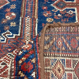 Vintage Quchan Kurdish Wool Runner. Original rug photograph; SKU PP 105737; source IMG_7476.