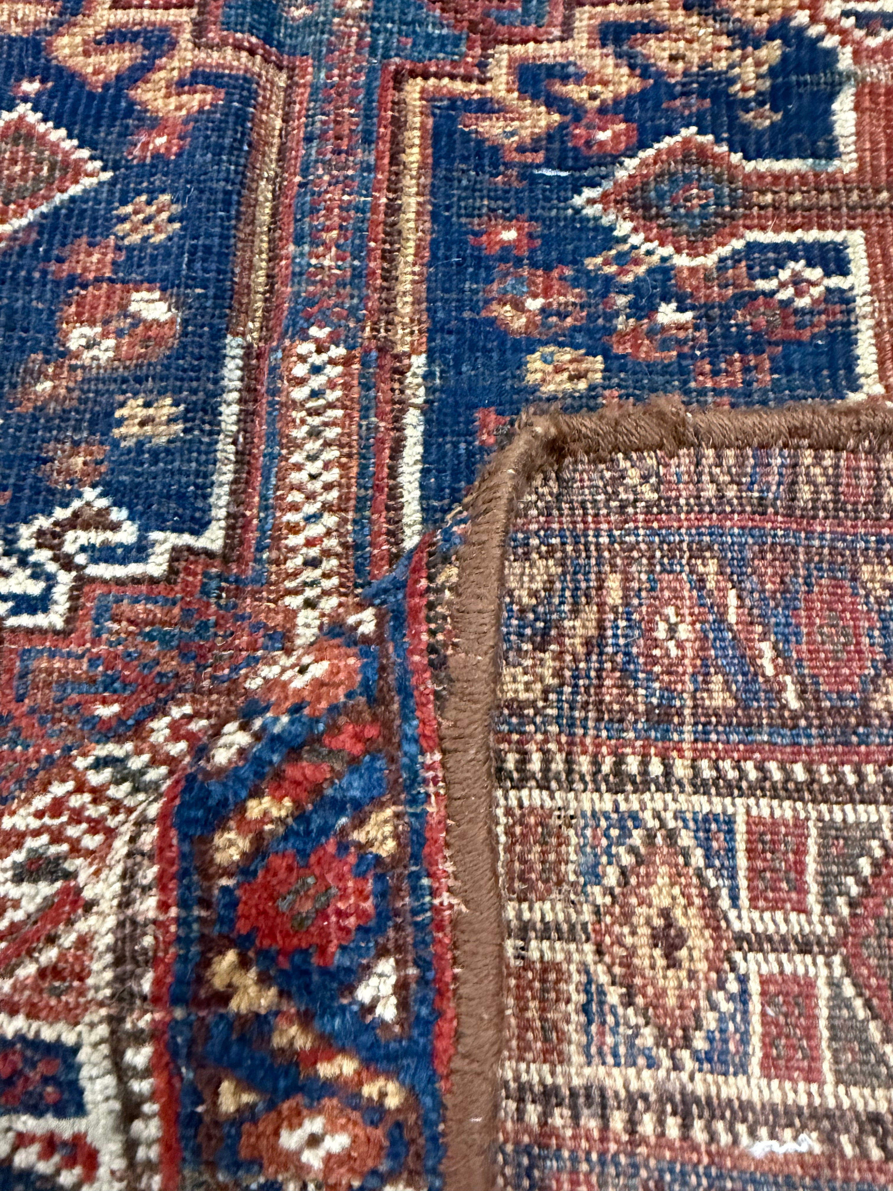 Vintage Quchan Kurdish Wool Runner. Original rug photograph; SKU PP 105737; source IMG_7476.