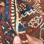 Vintage Quchan Kurdish Wool Runner. Original rug photograph; SKU PP 105737; source IMG_7481.