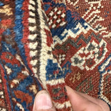 Vintage Quchan Kurdish Wool Runner. Original rug photograph; SKU PP 105737; source IMG_7481.