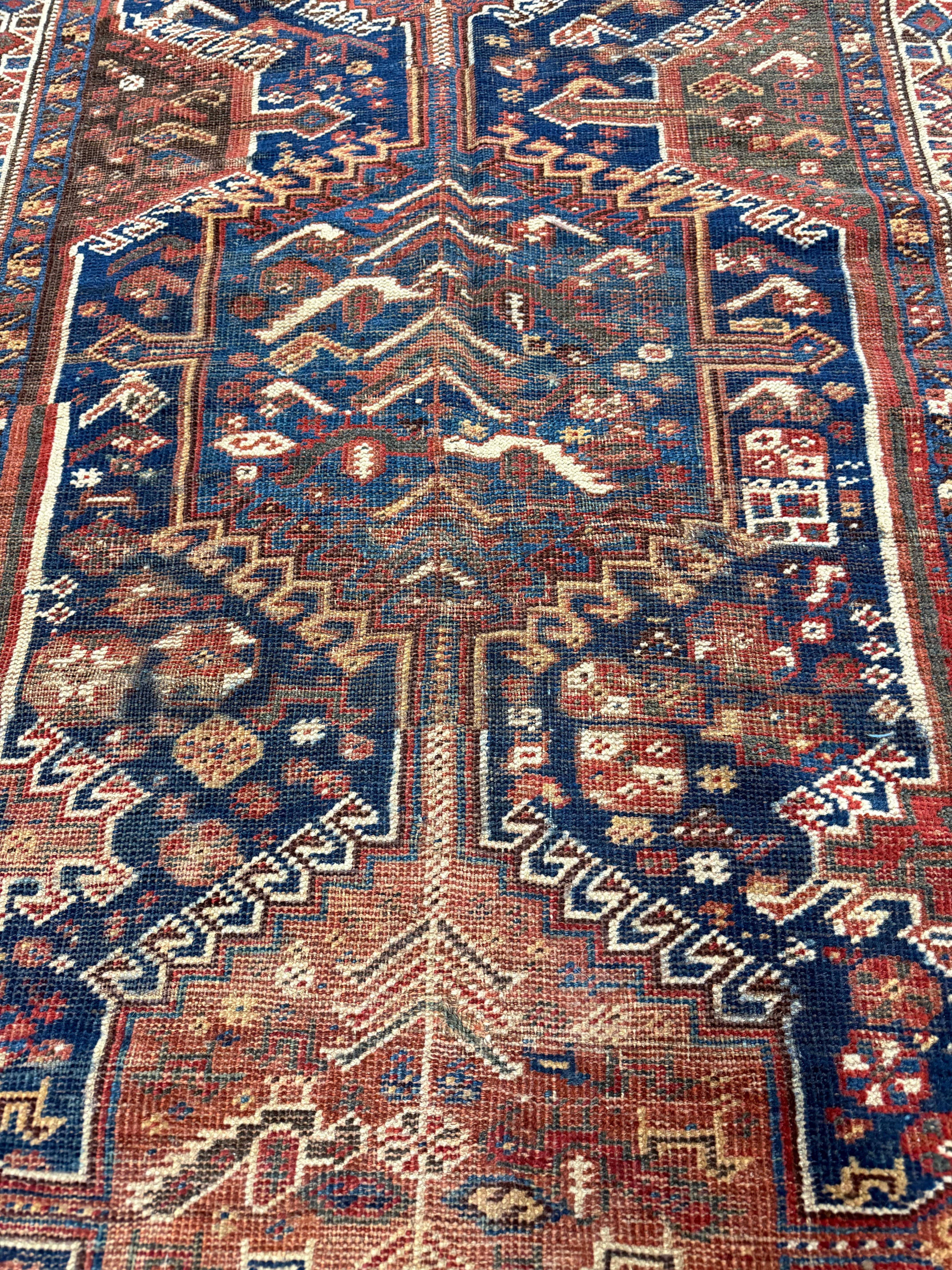 Vintage Quchan Kurdish Wool Runner. Original rug photograph; SKU PP 105737; source IMG_7485.