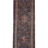Vintage Quchan Kurdish Wool Runner, full rug view. Original catalog photograph; SKU PP 105737.