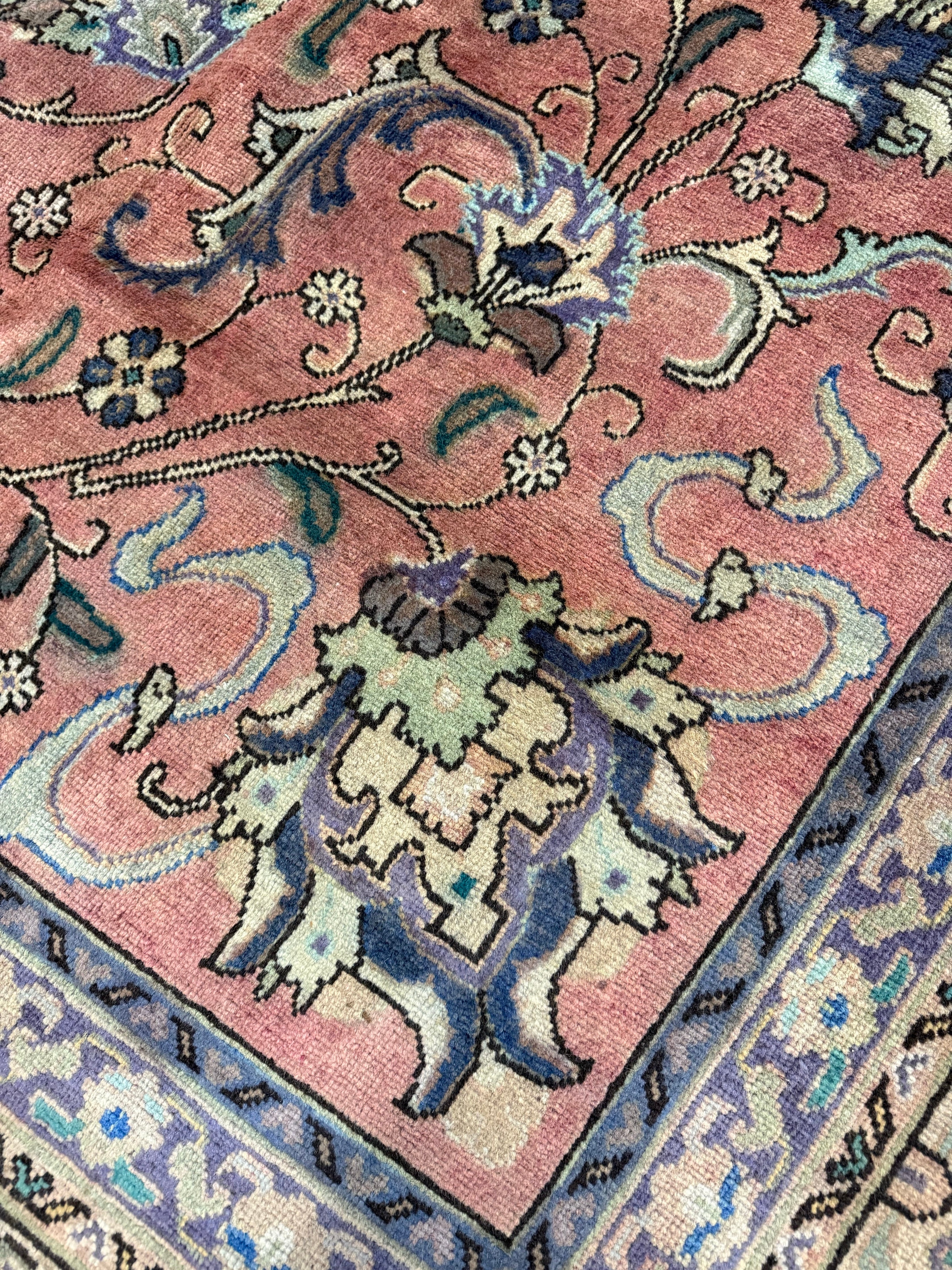Vintage Marand Tabriz Rug. Original rug photograph; SKU PP107947; source IMG_8033.