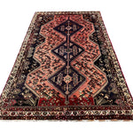 Vintage Shuli Shiraz Wool Rug. Edited documentary rug photograph; SKU PP 108924; source IMG_7339.