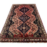 Vintage Shuli Shiraz Wool Rug. Edited documentary rug photograph; SKU PP 108924; source IMG_7339.