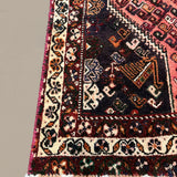 Vintage Shuli Shiraz Wool Rug. Edited documentary rug photograph; SKU PP 108924; source IMG_7351.