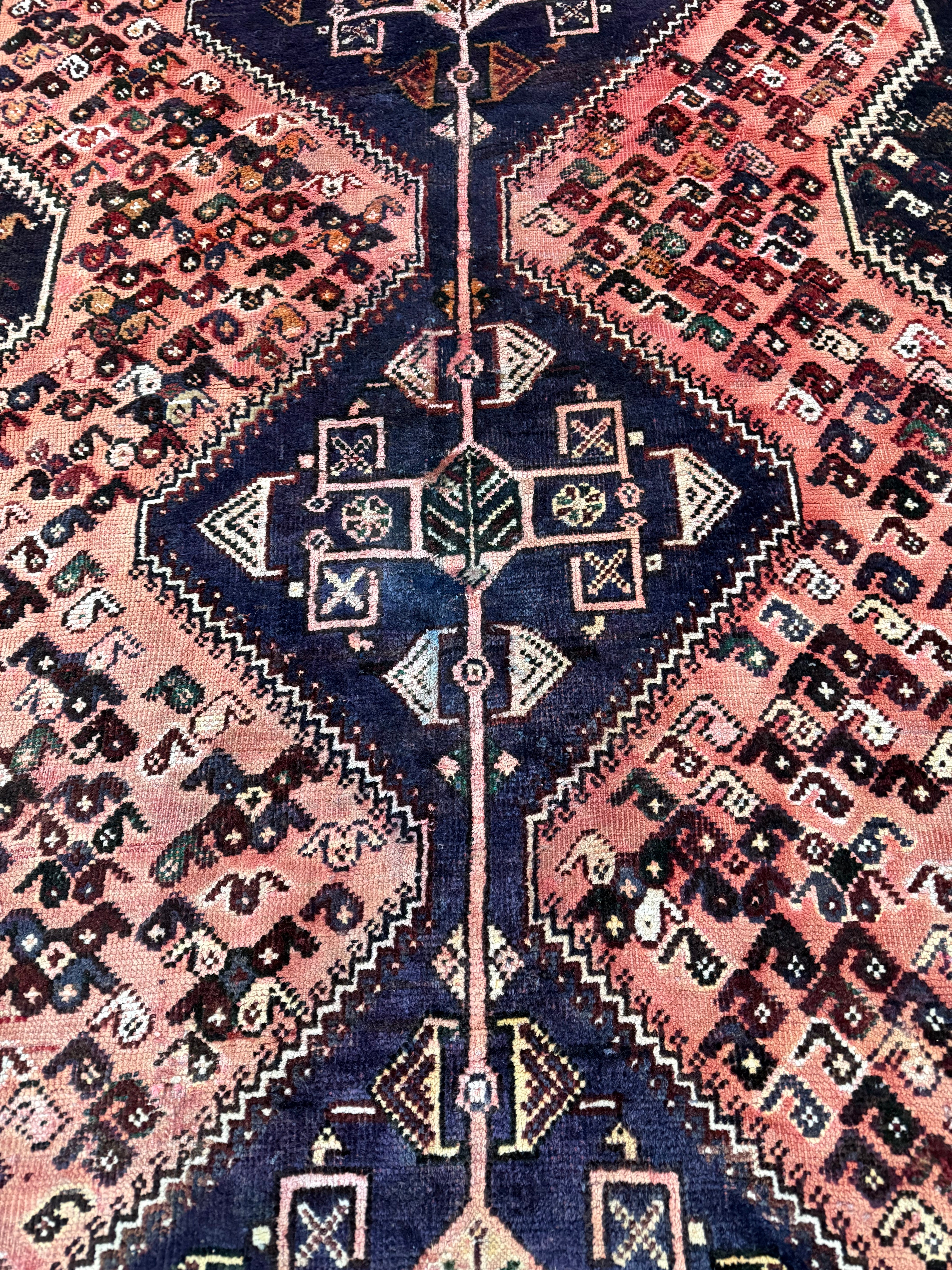 Vintage Shuli Shiraz Wool Rug. Original rug photograph; SKU PP 108924; source IMG_7342.