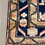 Persian Mianeh Rug, border and fringe detail, hand-knotted wool pile. SKU PP 105782.