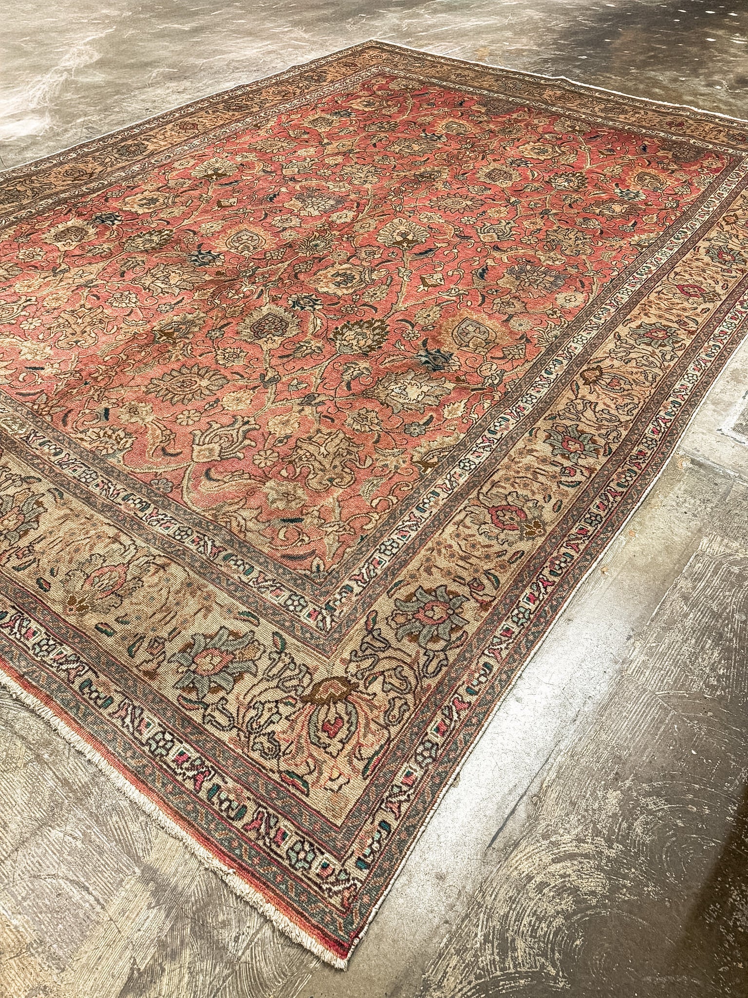 Persian Tabriz Rug | 9' 5" x 12' 11" Rug the Rock