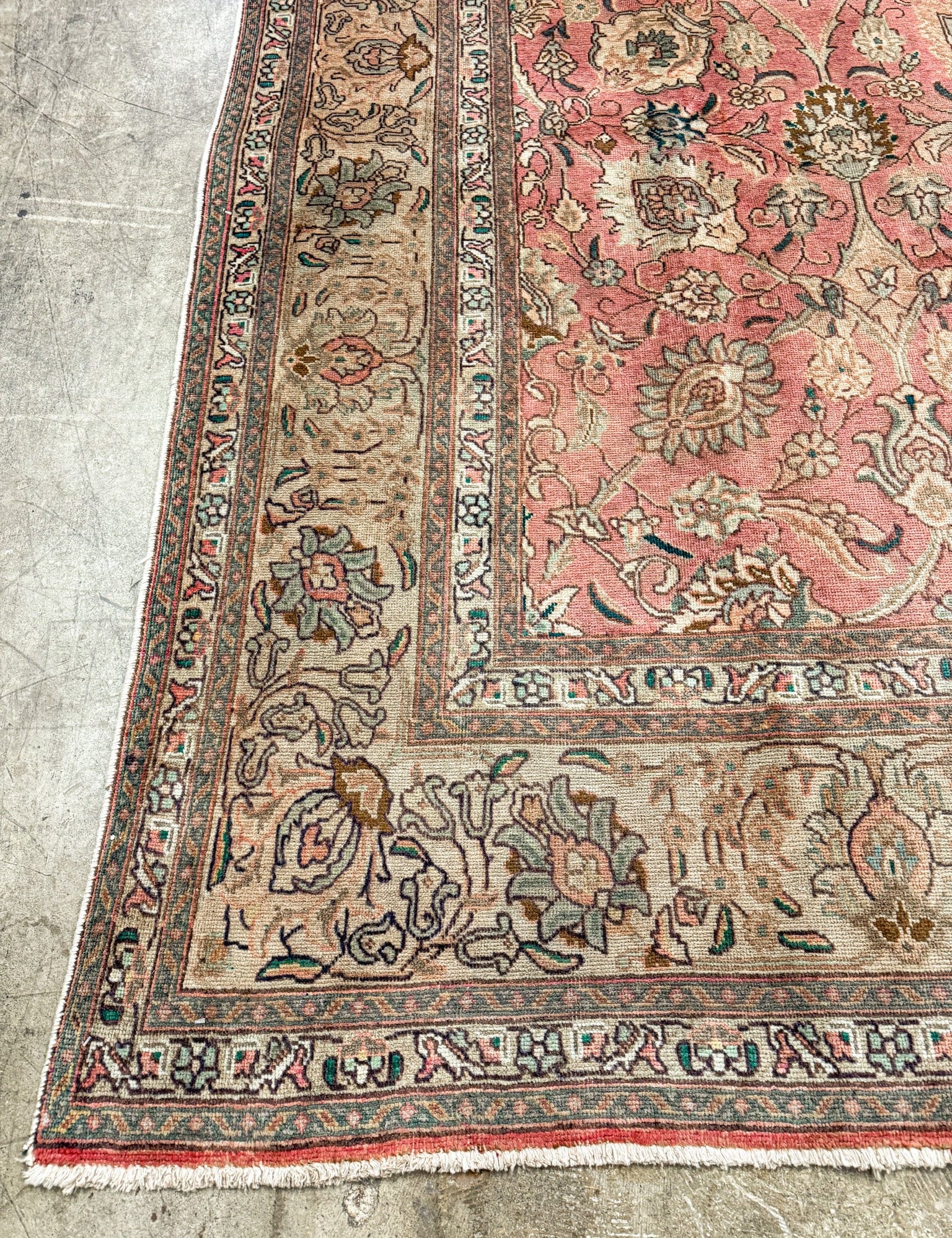 Persian Tabriz Rug | 9' 5" x 12' 11" Rug the Rock