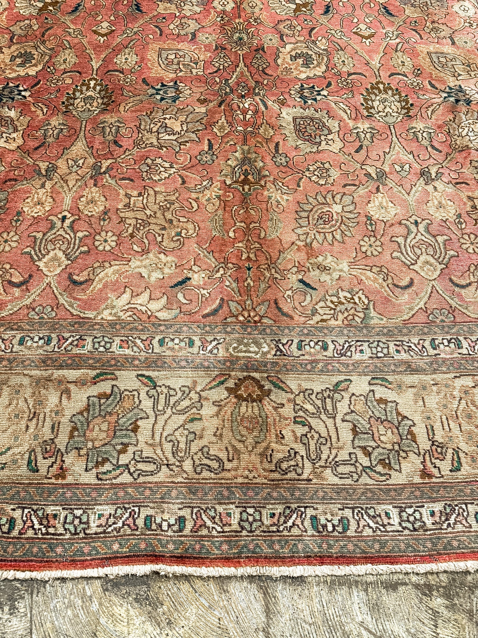 Persian Tabriz Rug | 9' 5" x 12' 11" Rug the Rock