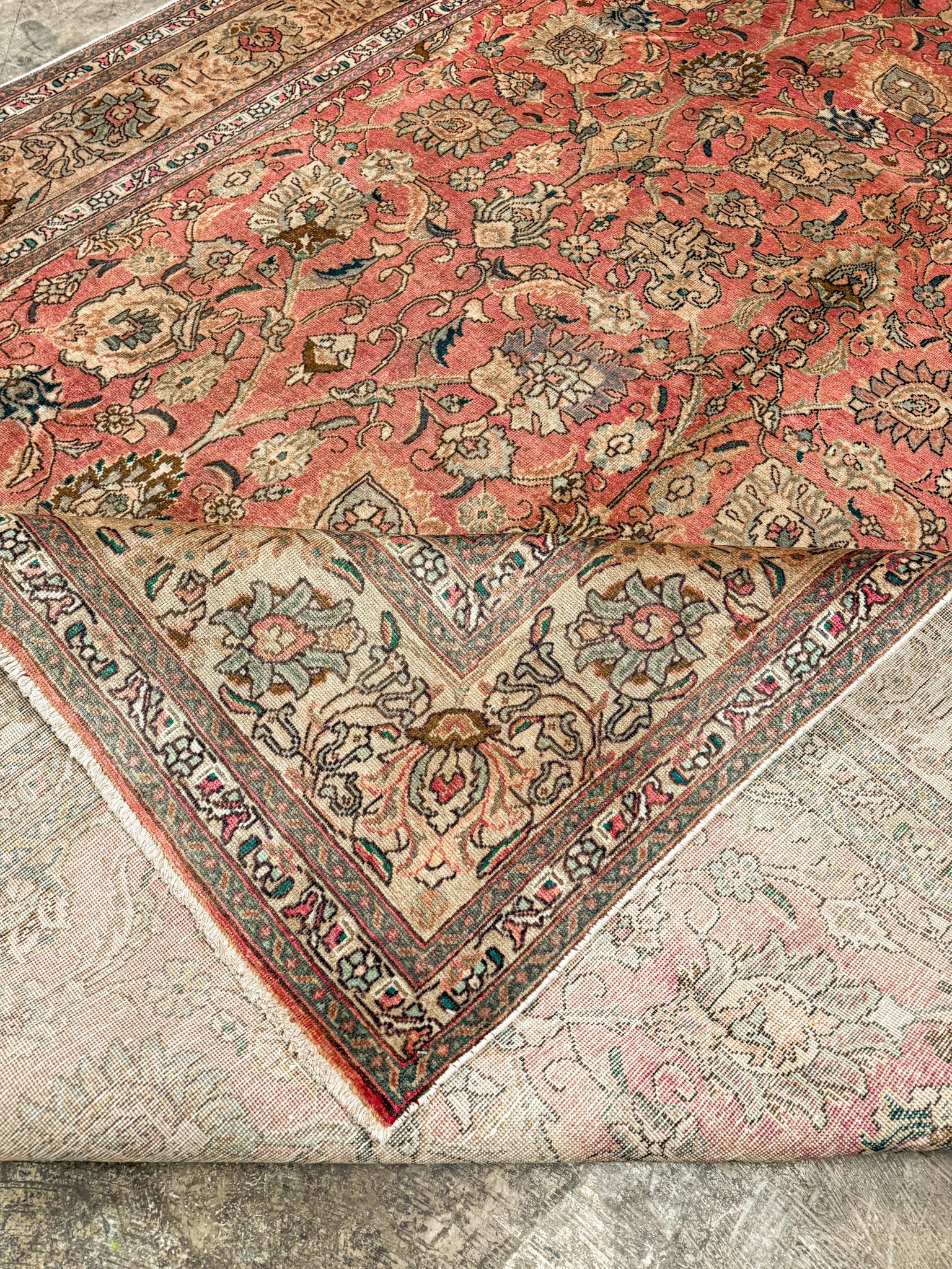 Persian Tabriz Rug | 9' 5" x 12' 11" Rug the Rock