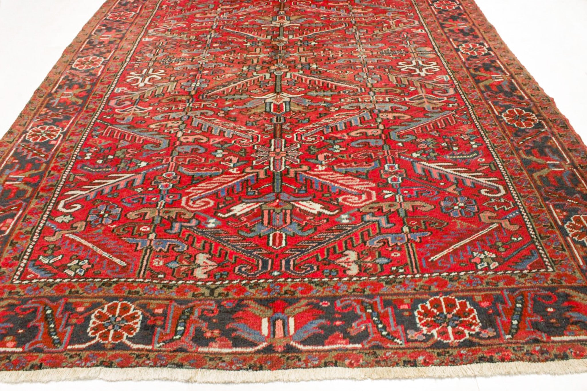 Persian Heriz Rug | 8' x 8' 11" Rug the Rock