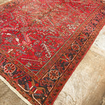 Persian Heriz Rug | 8' x 8' 11" Rug the Rock