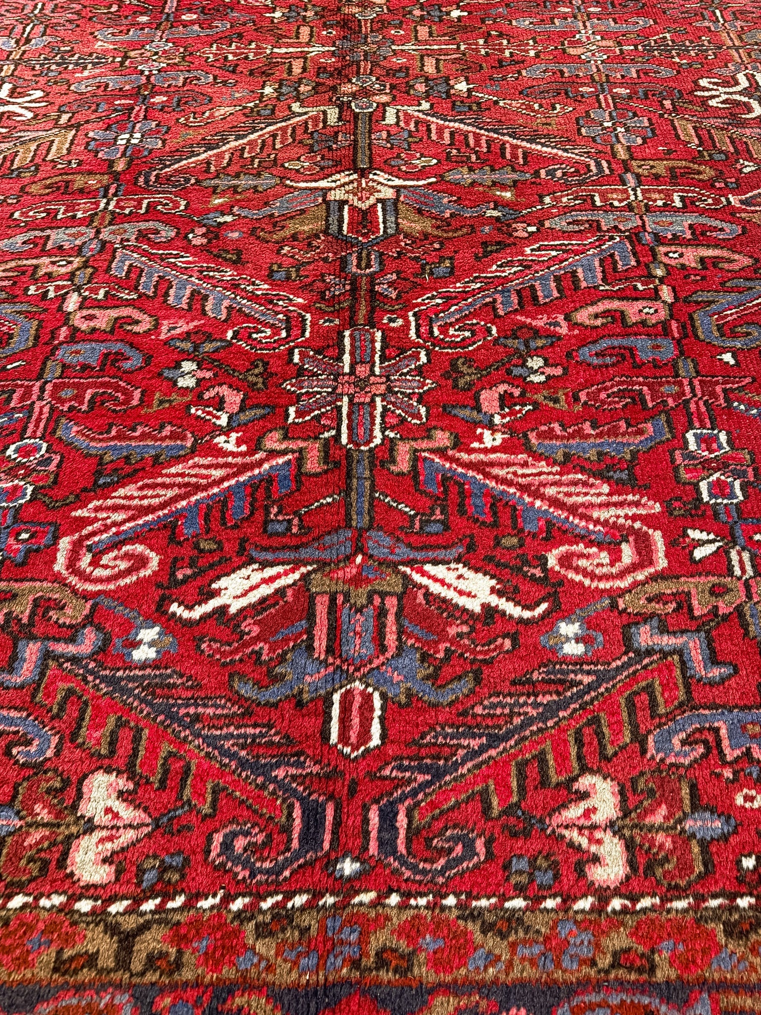 Persian Heriz Rug | 8' x 8' 11" Rug the Rock