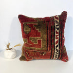 Pillow No. 031 | 16" x 16" Rug the Rock