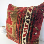 Pillow No. 031 | 16" x 16" Rug the Rock