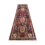 Vintage Ardabil Wool Runner. Edited documentary rug photograph; SKU RR 30115; source IMG_7436.