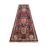 Vintage Ardabil Wool Runner. Edited documentary rug photograph; SKU RR 30115; source IMG_7436.