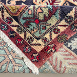 Vintage Ardabil Wool Runner. Edited documentary rug photograph; SKU RR 30115; source IMG_7450.